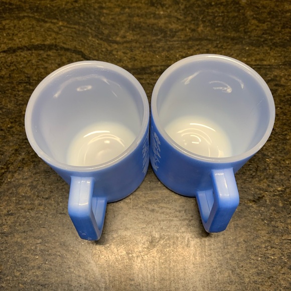 FEDERAL GLASS | Set of 2 | Calico Flower Mugs - Picture 5 of 14